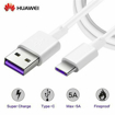 Picture of Huawei P9, P9 Lite / P10, P10 Lite 1M Type C Charger Cable & Data Sync Lead - White