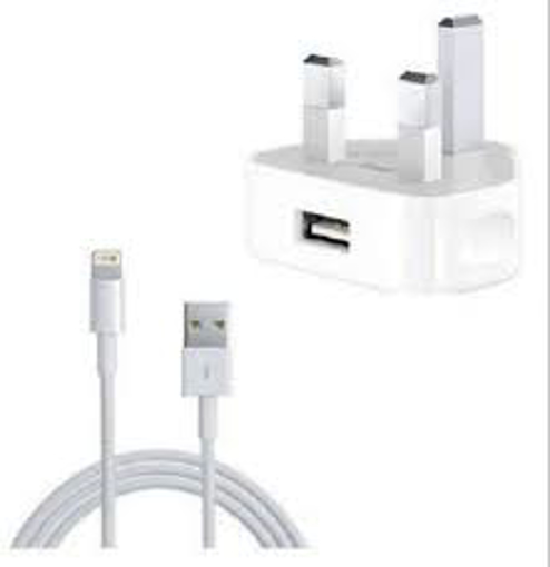 Picture of ORIGINAL OFFICIAL Apple iPhone 11 / 11 Pro / 11  Pro Max Charger USB Cable & Adapter