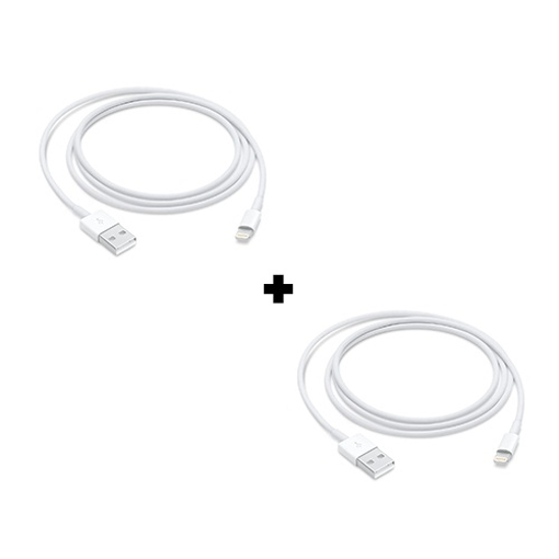 Picture of USB Charger Cable Data Sync Lead For iPhone iPad (Pack of 2)