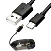 Picture of Original Samsung Galaxy  Charger Adapter & 2m Type-C Charging  Cable For S9, S9+ - Black