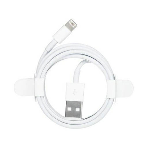 Picture of Apple iPhone 5 6 7 8 Lightning To USB Charger Cable 1m Original Cable