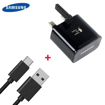 Picture of Genuine Samsung Galaxy A70s A80 A90 5G Fast Charger Plug & 1m Charging Cable