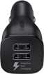 Picture of Samsung 15W Dual Port Adaptive Fast Car Charger - Black