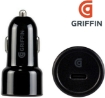 Picture of Griffin 3 Amp/15W Single Port USB-C Car Charger for iPhone/iPad/iPod, Samsung Galaxy, Huawei and Other Devices- Black