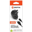 Picture of Griffin GC42477 2.1A (10W) Universal USB Wall Charger/Detachable Micro-USB Cable