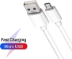 Picture of Genuine Huawei Charging Cable For P Smart 2019, Y5 Y6 Y7 Pro Micro USB Fast Charger and Data Sync Cable - White