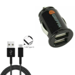 Picture of Official GRIFFIN USB In Car Dual Port Quick charging adapter for All Phones - Black