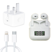 Picture of TWS Air Pods Pro 12 with LED Display For Apple iPhone | Bluetooth Headset