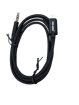 Picture of Ven-Dens VD-303 8 Pin Lightning to 3.5mm Audio AUX Nylon 1M Cable - Black
