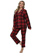 Picture of Mnemo 100% Cotton Womens Pyjama Sets Loungewear Full Length Top & Bottoms Ladies Nightwear