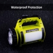 Picture of Rechargeable LED Torch, Multi-functional Camping Light, Waterproof Outdoor Spotlight Searchlight, High Power Beam Flashlight, 650lm Lightweight Lantern  Fishing, Hiking, Power Cuts and More