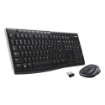 Picture of Wireless Logitech MK270 Keyboard and Mouse Combo for Windows, 2.4 GHz Wireless, Compact Mouse, 8 Multimedia and Shortcut Keys, 2-Year Battery Life, for PC, Laptop, QWERTY UK English Layout