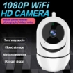 Picture of WiFi Baby Monitoring Camera 1080P HD Video Baby Sleeping Nanny Cam Two Way Audio Supports SD Card upto 128GB | Pet Dog/Cat/Indoor Camera with App | Indoor Wifi Security Camera Baby Phone Camera
