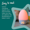 Picture of Tommee Tippee GroEgg2 Digital Colour Changing Room Thermometer and Night Light, USB Powered