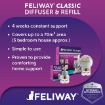 Picture of FELIWAY Classic 30 day starter kit. Diffuser and Refill. Comforts cats and helps solve helps solve behavioural issues and stress/anxiety in the home - 48ml