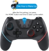 Picture of Olimoxi Wireless Switch Controller for Nintendo Switch, Remote Switch Pro Controller Gamepad Joypad, Joystick for Nintendo Switch OLED Console, Supports Wake up, Gyro Axis, Turbo and Dual Vibration