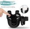 Picture of Stroller Cup Holder, Gusieapue Universal Pushchair/Pram Cup Holder,Baby Bottle Organizer for Stroller,Drink and Coffee Cup Holder with Phone Storage Box,Suitable for Baby Buggy and Bike