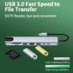 Picture of USB C HUB 3.0 USB To Type C Adapter Docking Station for MacBook Pro M1 Laptop Computer 4K HDMI HUB PD Fast Charge USB Splitter