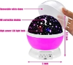Picture of Star Projector Night Light, Baby Night Light Rotation LED Night Light Lamp with 8 Colorful Lights for Baby Nursery Bedroom Decorate