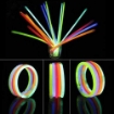 Picture of 100 Glow Sticks Bulk Party Supplies — Neon Colours Ultra Bright Glow in The Dark Glow Stick Tubes Lanyard Premium Fluorescent Rods Light Sticks for Graduation Party, Camping, New Year’s Eve
