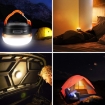 Picture of Camping Lights, Tent Lights USB Rechargeable 3 Modes Camping Lantern & Power Bank with Magnetic Base & Hook Waterproof Emergency Camping Lamp for Tent Outdoor Hiking Fishing