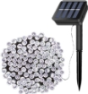 Picture of Solar String Lights, 33ft 100 LED Outdoor String Solar Powered Fairy Lights Waterproof 8 Modes Garden Decorative Lights for Tree, Patio, Garden, Yard, Home, Wedding, Party
