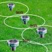 Picture of Gopher Repellent Ultrasonic Solar Powered - Mole Repellent Stakes Outdoor Pet Safe - Groundhog Repeller Snake Rodent Gopher Spikes Chaser - Sonic Mole Deterrent Devices (Pack of4)