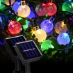 Picture of Led String Lights 30 LED Decorative Fairy Solar String Lights 8 Modes Multi-Color Decorative Globe Solar String Lights for Garden