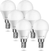 Picture of E14 LED Light Bulb, Small Screw Light Bulb, Warm White E14 Golf Ball Bulb, Energy Saving LED P45 Bulb, Pack of 6