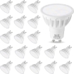 Picture of GU10 LED Bulbs Cool White 6000K, 5.5W LED Spotlight 50W Halogen Equivalent, 500LM, Energy Saving Light Bulbs, Non Dimmable, Pack of 10