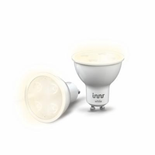 Picture of GU10 Smart Bulbs [2 Pack] Warm to Cool White Dimmable LED Spot Lights, Works with Alexa and Google Home, 4.5W = 50W, 350lm 2700K-6500K, 100° Beam Angle, No Hub Required