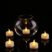 Picture of Tea Lights, 12 Pack Flameless LED Tea Light Candles 150 Hours Realistic Flickering Battery Operated Tea Lights Electric Fake Candles for Halloween Christmas Weding & New Year's Eve