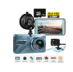 Picture of Dash Cam For Cars Front and Rear Full HD 1296P, Dual Dash Cam 170° Wide Angle 4.0 inch, Dashboard Camera with WDR Night Vision