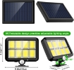 Picture of Solar Security Lights, 160 LED Ultra Bright Waterproof Solar Motion Sensor Lights, 3 Lighting Mode Solar Powered Lights Outdoor with 5m/16.4 ft Cord for Outside Garden Shed Door Wall Yard (2 Pack)