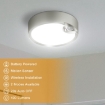 Picture of Wireless Motion Sensor Ceiling Light - Battery Powered, 80 LED, 400LM - Ideal for Bathroom, Garage, Hallway, Laundry, Stairs