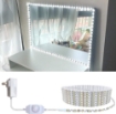 Picture of 13ft/4M Led Vanity Mirror Lights Kit Bendable NO Need to Cut Vanity Make-up Mirror Cloakroom Adjustable Flexible Strip Light Table Set with Dimmer and Power Supply Mirror Not Included