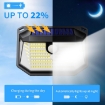 Picture of Solar Garden Lights Outdoor Super Bright Wireless 178 LED Solar Wall Lights 270° Wide Angle Solar Motion Sensor Lights IP65 Waterproof | Pack of 4