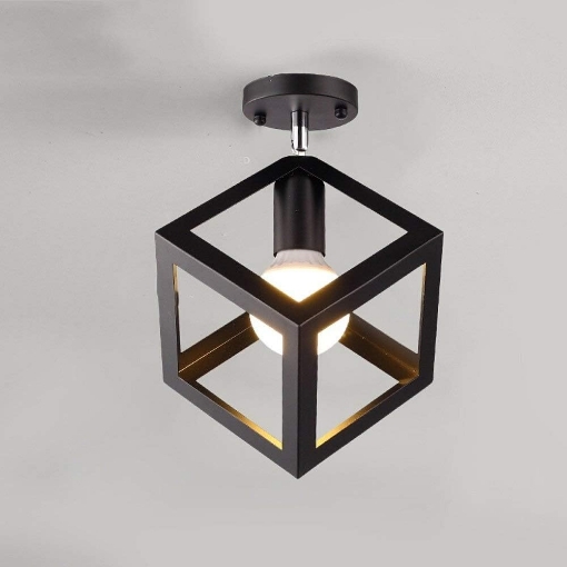 "alpha lights retro pendant light creative diamond cage chandelier- kfdirect.co.uk"