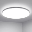 Picture of Bedroom Light, 18W 1500LM Ceiling Lights, Waterproof IP54 Modern Flush Bathroom Ceiling Lights for Kitchen, Bulkhead, Utility Room and More
