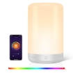 Picture of Smart Led bedside lamp, Alexa table lamp with timer Function, WiFi bedside lamp touch dimmable ,2700K~3100K, RGB+W, 2.4GHz
