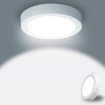 Picture of Bathroom Light 15W 1800LM, Round LED Ceiling Light,  IP44 Angle 120 for Bedroom Kitchen Living Room Bathroom Dining Room Hallway