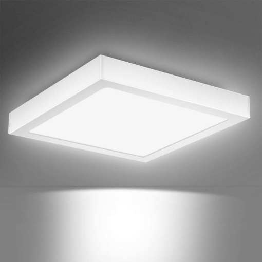 Picture of Modern Square 24W LED Ceiling Lights, Equivalent to 150W Bulbs, Daylight White 6000K, LED Panel Ceiling lamp