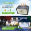 Picture of Solar Lights Outdoor, Super Bright 126LED Solar Security Lights PIR Motion Sensor with 3 Lighting Modes, Waterproof Wall Lights for Outside (6 Pack)