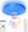 Picture of 36W RGB LED Ceiling Light with Bluetooth Speaker, Cool/Warm White Color Changing lamp with Remote and App Control