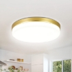 Picture of Gold LED Ceiling Light, 36W 4000K Natural White Ceiling Lights, 3240LM Round Ceiling Lights