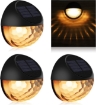 Picture of Solar Fence Lights, Solar Decorative Garden Lights, Waterproof Wireless Outdoor Lights, Warm White (4 Pack)