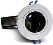 Picture of 10 X LED Fire Rated Downlight Can GU10 Recessed Ceiling Twist & Lock Downlight IP20 Chrome