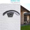 Picture of Outdoor LED Wall Lights with PIR Motion Sensor, Anthracite Grey Outside Wall Lights Electric, Waterproof Aluminium 3000K 360LM Garden Wall Lights