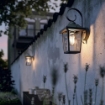 Picture of Buzzard Vintage Wall Lantern, for Outdoor, Home, Garden Lighting (Black)