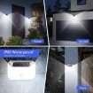 Picture of Solar Lights Outdoor, 3 Modes Lights Solar Security Lights Outdoor Motion Sensor, 270° Wide Angle Solar Wall Light, IP65 Waterproof Solar Powered Lights